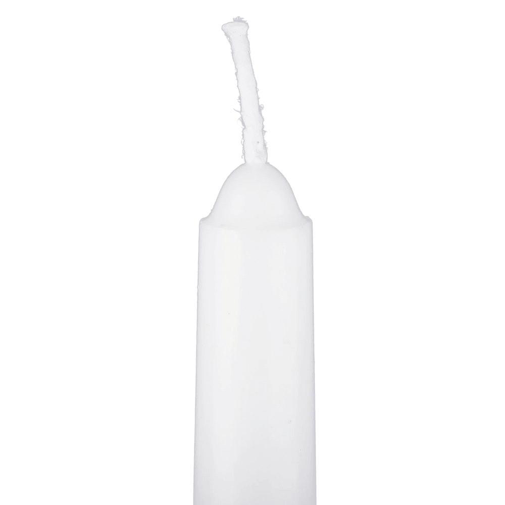 10" White Premium Taper Candle
