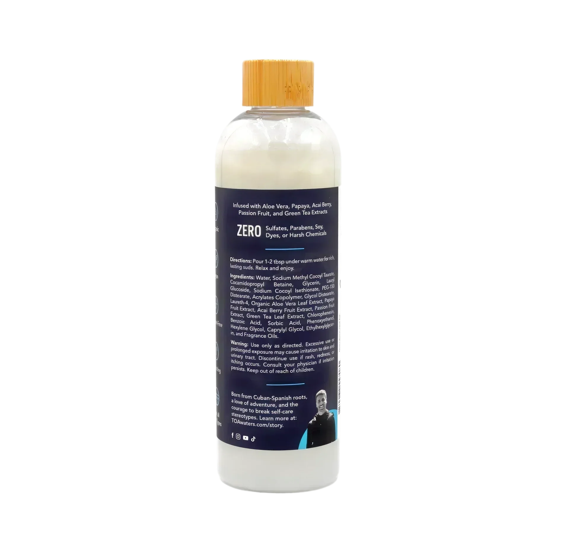 Moonpearl Garden Bubble Bath - Peony and Gardenia
