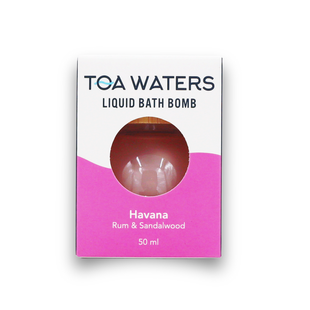 Havana Liquid Bath Bomb - Rum and Sandalwood